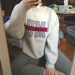 VINTAGE Mizzou Crew Neck Sweatshirt